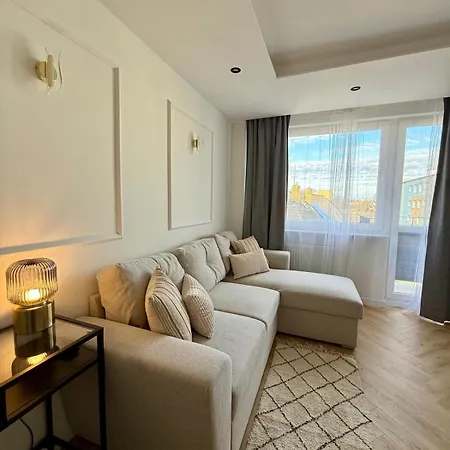 Apartmán Nowoczesne Mieszkanie, 7 Minut Od Plazy, Brzezno